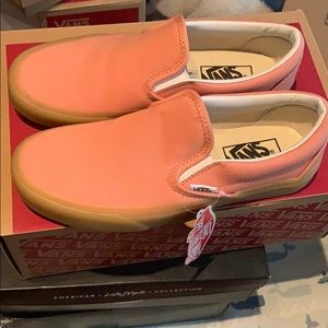 Pink Vans size 7 women’s
